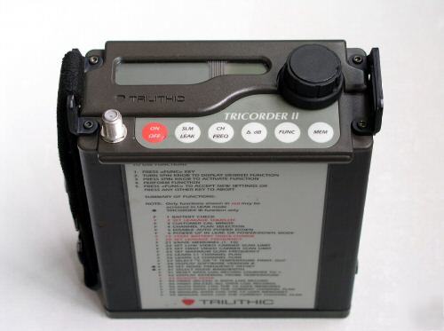 Trilithic tricorder ii catv signal meter